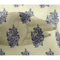 thumbnail image 4 of oneOone Viscose Chiffon Light Yellow Fabric Leaves & Floral Block Dress Material Fabric Print Fabric By The Yard 42 Inch Wide, 4 of 4