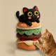 thumbnail image 1 of Almohadilla rascadora para gatos de pared, protector adhesivo para pared sin taladro, tabla de arañar para muebles y puertas, 80 cm x 50 cm, 1 of 7