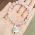 thumbnail image 3 of Sanrio Anime My Melody Cinnamoroll Pochacco Pompompurin Bracelet Beading Dual Color Gradient Sweet Kawali Kids Gift For Girls, 3 of 10
