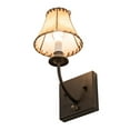 thumbnail image 6 of Meyda Tiffany 253396 12" Tall Wall Sconce - Bronze, 6 of 7