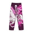thumbnail image 3 of Vsdgher Skull White Horse Print Mens Pajama Pants Sleep & Lounge Pants, PJ Bottoms With elastic waistb and Pockets, 3 of 5