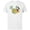 White, variant on Disney Mickey Mouse Find Your Way Botanical Garden Spring - Short Sleeve Cotton T-Shirt for Adults - Customized-Black