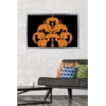 thumbnail image 2 of Episodic Drawing - Pumpkin Cat Wall Poster, 22.375" x 34" Framed, 2 of 5