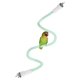 thumbnail image 1 of Uxcell 1-Pack Posaderos de Cuerda para Jaulas de Aves, 31.5 pulgadas de Longitud, Posadero de Cuerda Flexible con Agarre Cómodo para Aves, Plataforma de Arena para Masticar el Pico y las Patas [Cian], 1 of 7