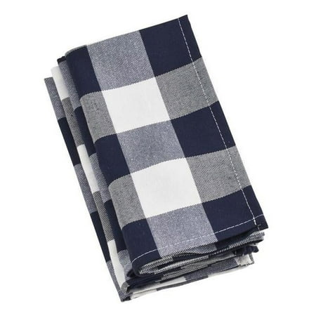 

Saro Lifestyle Buffalo Plaid Cotton Blend Table Napkin (Set of 4)