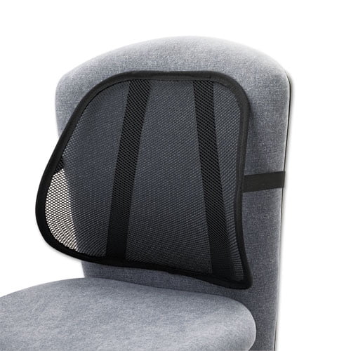 Mesh Backrest, 17.5 X 3 X 15, Black | Bundle of 2 Each