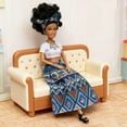 thumbnail image 5 of 12-Inch African Dolls with Long Hair, Joint Mobility, Removable Washable Clothing, Fashion Doll Toys for Girls, Perfect Birthday Christmas Gifts for Kids, 5 of 7
