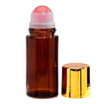 thumbnail image 2 of hgiogi Glass Roll On Bottles Empty Leak 4oz -Proof DIY Deodorant Amber Glass Roller Container for Essential Oils Perfume Cosmetics, 2 of 4