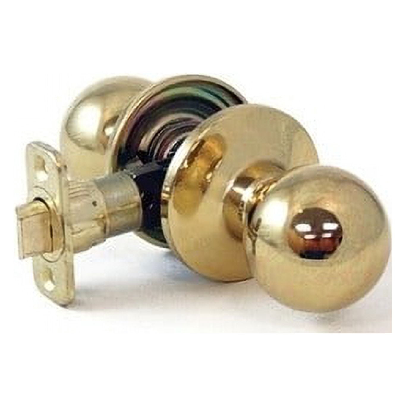Atlas Ball Passage Door Knob, Antique Bronze