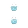 thumbnail image 3 of Guardoinrt Portable Storage Basket - Efficiently Organize Small Items baby blue circular 2Set, 3 of 6