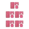 thumbnail image 3 of relayinert 3pack/lot Bathroom Rug Sets Easy To Install Waterproof Anti-slip Multi-functional Comfortable PJ210611-B004 5Set, 3 of 6