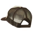 thumbnail image 3 of Yin Yang Embroidered Foam Mesh Cap - Brown Tan OSFM, 3 of 5
