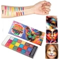 thumbnail image 1 of Big Save,HWRETIE Leapfrogs Body Painting Clearance,20 Colors Makeup Face Paint Face Paint Christmas Face Paint Facial Painting, 1 of 9