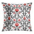 thumbnail image 1 of RYLABLUE Nouveau Vintage Flowers Pattern Floral Border Oldfashioned Jugendstil Abstract Throw Pillowcase Cushion Case Cover, 1 of 1