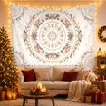 thumbnail image 3 of Floral Garden Sophisticated with Botanical Pale, Mystical Fantasy for Space Lovers, Galaxy Room Decor, Mother'S Day Gift, Tapestry Wall Hanging for Bedroom and Dorm, 3 of 7