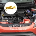thumbnail image 4 of relayinert 2 Pieces Bonnet Stay Clip Drilling Free Car Hood Clamp Connect Support Rod Fixture Vehicle Fitting No Modification, 4 of 6