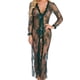 thumbnail image 5 of Conjunto de ropa interior sexy Traje de lencería de encaje Ropa sexy lavada a mano para adultos, Verde negruzco, S Inevent XX000040-07, 5 of 7