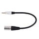 thumbnail image 5 of 0.3 Meters 3.5Mm Male Jack Plug to 3 Pin Xlr Male Shielded Stereo Cable for Microphone Audio Record, 5 of 5