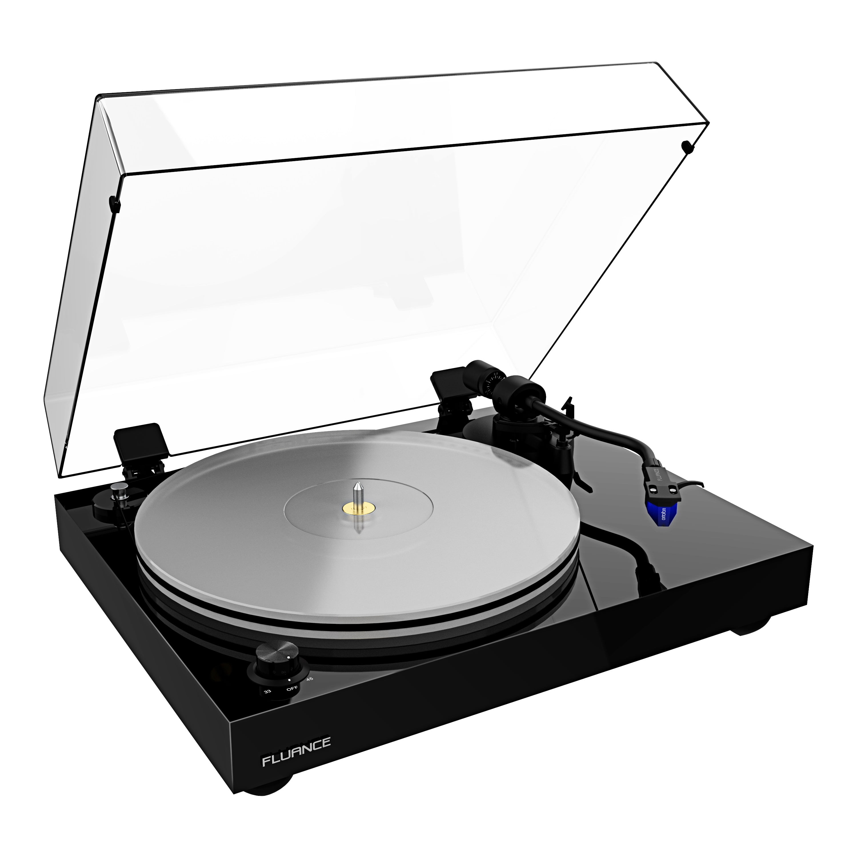 Fluance Reference High Fidelity Vinyl Turntable Record Player Ortofon  Cartridge