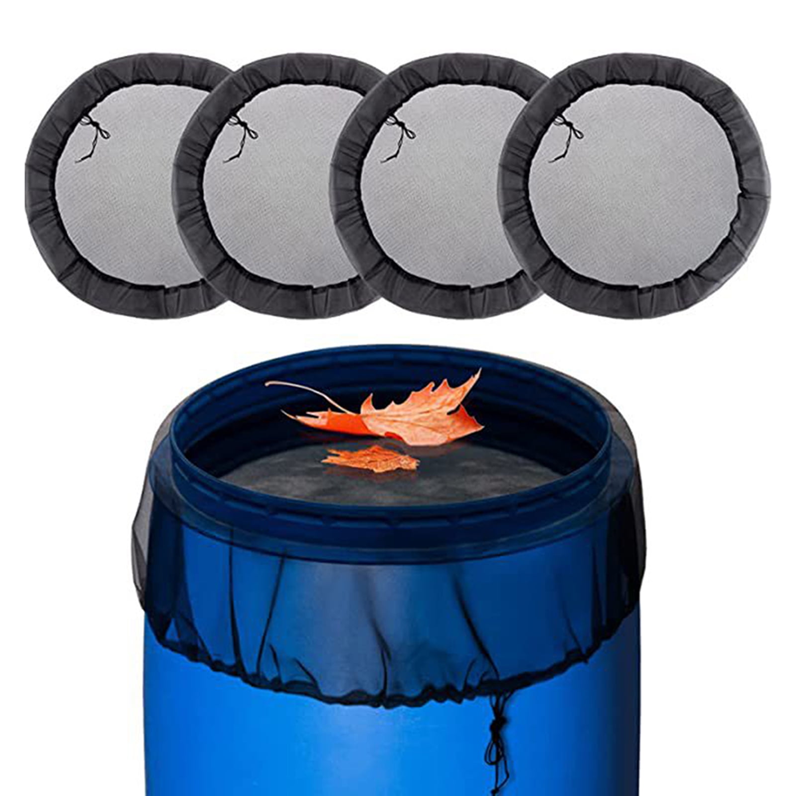 Waroomhouse Rain Bucket Cover Drawstring Design Easy to Install 80