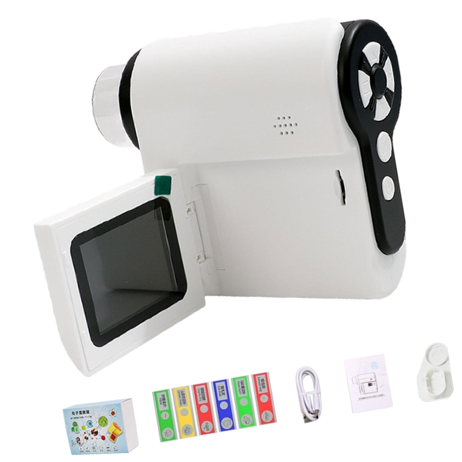 Microscopio Para Niños, 1000 X Microscopio De Bolsillo Portátil
