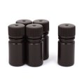 thumbnail image 1 of 5Pcs 15ml Plastic Wide Mouth Laboratory Reagent Bottle Sample Bottle Brown, 1 of 3