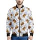 thumbnail image 3 of Chaqueta de vuelo para hombre y mujer, novedad de 2024, con estampado 3D de tigre de Harajuku, estilo hip hop callejero, chaquetas de bombardero con cuello alto, camisetas de manga larga, 3 of 5