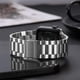 thumbnail image 2 of Correa de reloj de cadena de metal de acero inoxidable CHAO compatible con Apple Watch Series 8 7 6 5 4 3 2 1 SE plateada 41 mm 40 mm 38 mm, 2 of 5