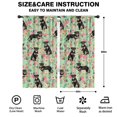 thumbnail image 2 of Blackout Kids Curtains,Rottweiler with Floral Childrens Insulated Curtains Set Of 2,Bedroom Essentials,Toddler Room Decor 42x84in(106x213cm), 2 of 4