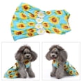 thumbnail image 4 of Vestido floral para perro,Vestido floral para perro, lindo vestido de cachorro, vestido de princesa para perrito, elaborado por expertos, 4 of 8
