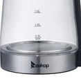 thumbnail image 6 of Ktaxon 2.5L Electric Glass Hot Water Kettles Coffee Tea,Silver, 6 of 8