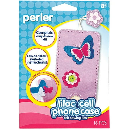 Cell Phone Sew and Stuff Kit, Lilac