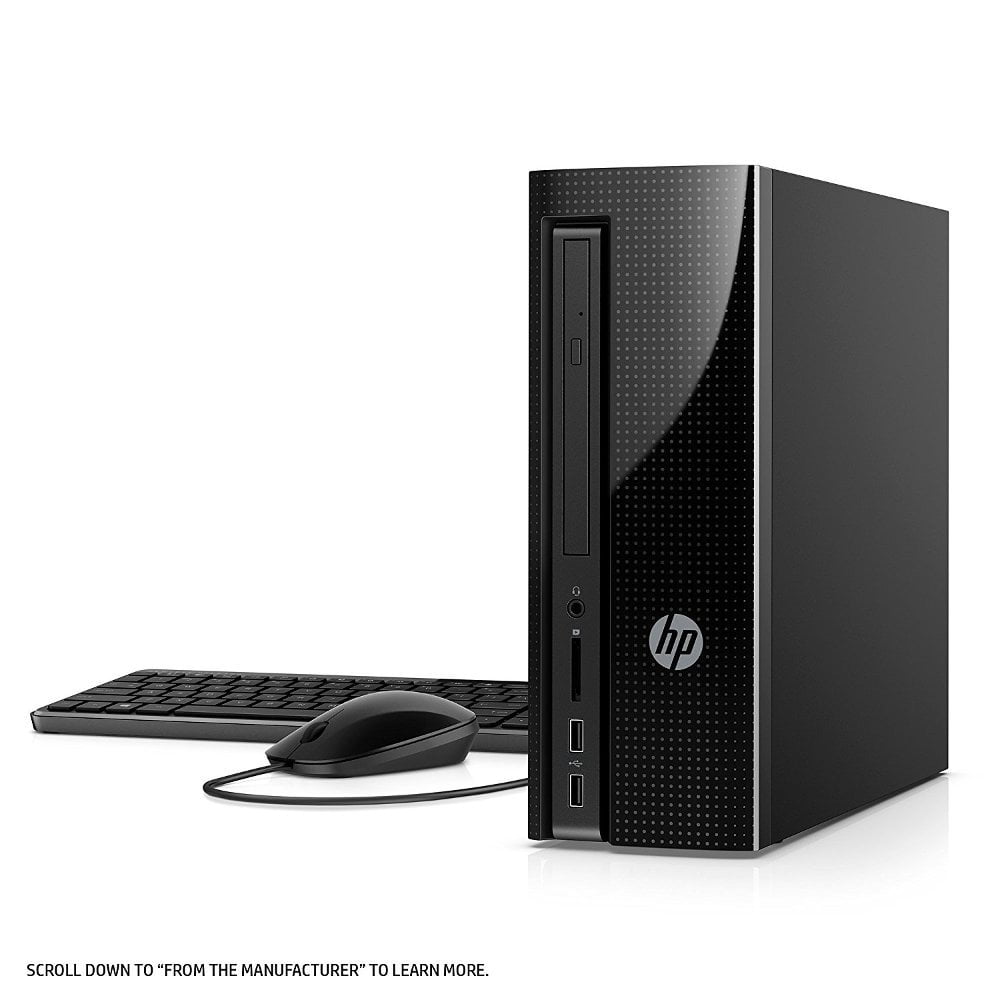 Hp Slim High Performance Desktop Tower Intel Celeron G Processor Gb Ddr Memory