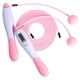 thumbnail image 5 of Cuerdas de saltar inalámbricas Cuerda de saltar de digital Longitud ajustable Mango antideslizante Cuerda de saltar inteligente para ejercicio Entrenamiento Hombres Rosado Cola saltar la cuerda, 5 of 6