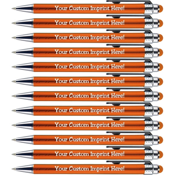 Lápices Stylus Bright Vibes personalizados de Express Pencils, paquete de 12