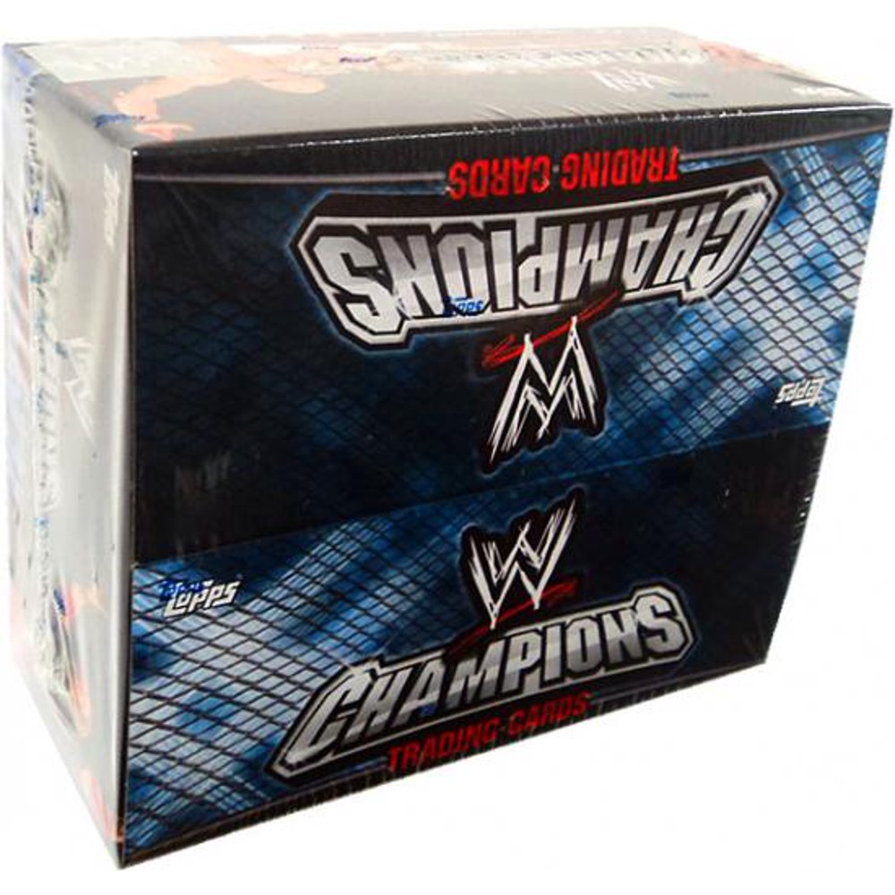 WWE Wrestling 2011 WWE Champions Trading Card Box