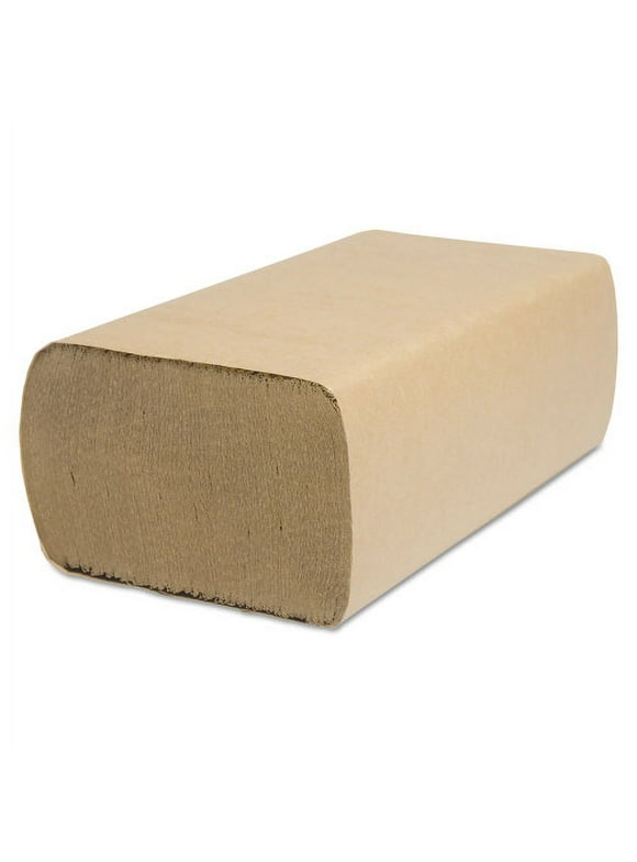 Cascades Select Folded Towels, Multifold, 1-Ply, 9 x 9.45, Natural, 250/Pack, 16 Packs/Carton