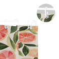thumbnail image 5 of Yayeee Shower Curtain with Hooks 72"x72" Waterproof Fabric Bathroom Hanging Decor, Watercolor Grapefruit, 5 of 5