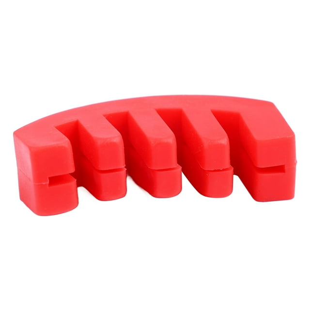 Pratique Violon Muet, Violon Flexible Largement Utilisé Design Compact pour les Amateurs de Musique Noir, Rouge
