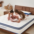 thumbnail image 7 of Sunrising Bedding 11" Natural Latex Hybrid Mattress Full, Euro Top, Individually Pocketed Coils, Medium Soft, Organic Mattress, 7 of 7