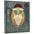 thumbnail image 1 of Global Gallery's 'Fisherman VIII Old Salt Whiskey' By Ryan Fowler Stretched Canvas Wall Art, 1 of 4