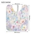thumbnail image 5 of IAUYY Set of 2 Inch Bath Mat Thick Soft Plush Shower Mat TPR Backing Material Non Slip Bath Mats for Bathroom for Tub Shower Hotel Romantic Charm Of Retro Art, 5 of 9
