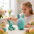 thumbnail image 4 of Dserhfy 2 Pcs 3D Printed Easter Egg with Bunny Inside Prefilled Easter Bunny Egg for Easter Basket Stuffers Spring Party Decor, 4 of 8