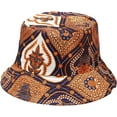 thumbnail image 6 of CoCopeaunts Cotton Bucket Hat Pattern Fisherman Hat Women Four Seasons Outdoor Sunscreen Men Fisherman Hat 2 Side Wearable, 6 of 8
