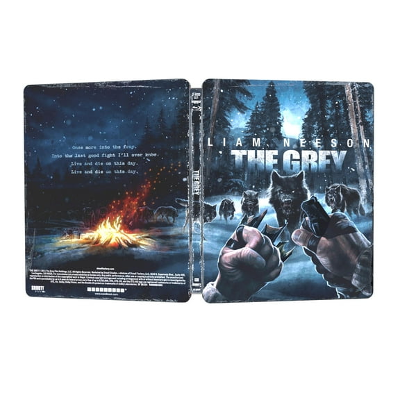 The Grey (2011) (Limited Edition Steelbook) (4K Ultra HD   Blu-ray) Shout Factory, Drama
