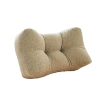 Lumbar Support Pillow for Office Chair, Long Sitting Comfort Back Rest Pillow Multi-Functional Car Nap Support Pad, Home and Office Use Memory Foam Waist Pillow for Comfort, Ergonomic Design