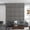 Gray, variant on HOMCOM 47" x 24" 4 Pack Wood Wall Panels for Sound Absorbing, Acoustic Wood Panels for Interior Wall Decor, Ceiling, Walnut