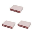 thumbnail image 3 of Cateissary Organizador de papelería ecológico de plástico con línea para una fácil clasificación Caja de almacenamiento Cosmético Rosa 3 Type1 NO1, 3 of 6