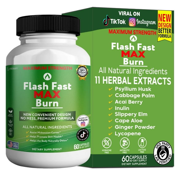 GreenVify Flash Fast Max Burn – Metabolism Support & Active Energy Blend