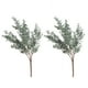 thumbnail image 1 of 2 tallos de eucalipto artificiales, hojas de eucalipto artificiales, suministros para arreglos florales., 1 of 7